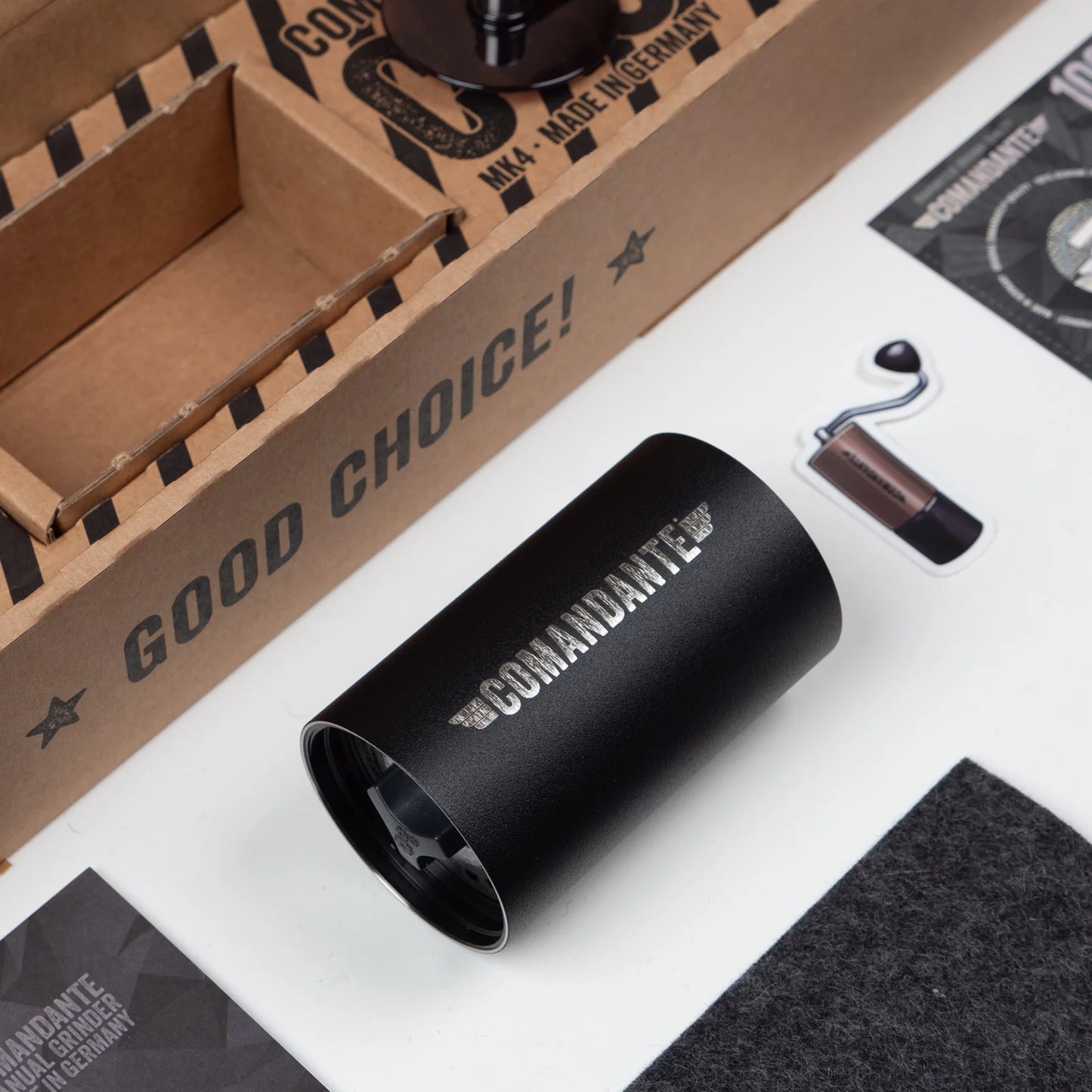 COMANDANTE | C40 MK4 Nitro Blade Coffee Grinder - Black【Parallel Import Product】