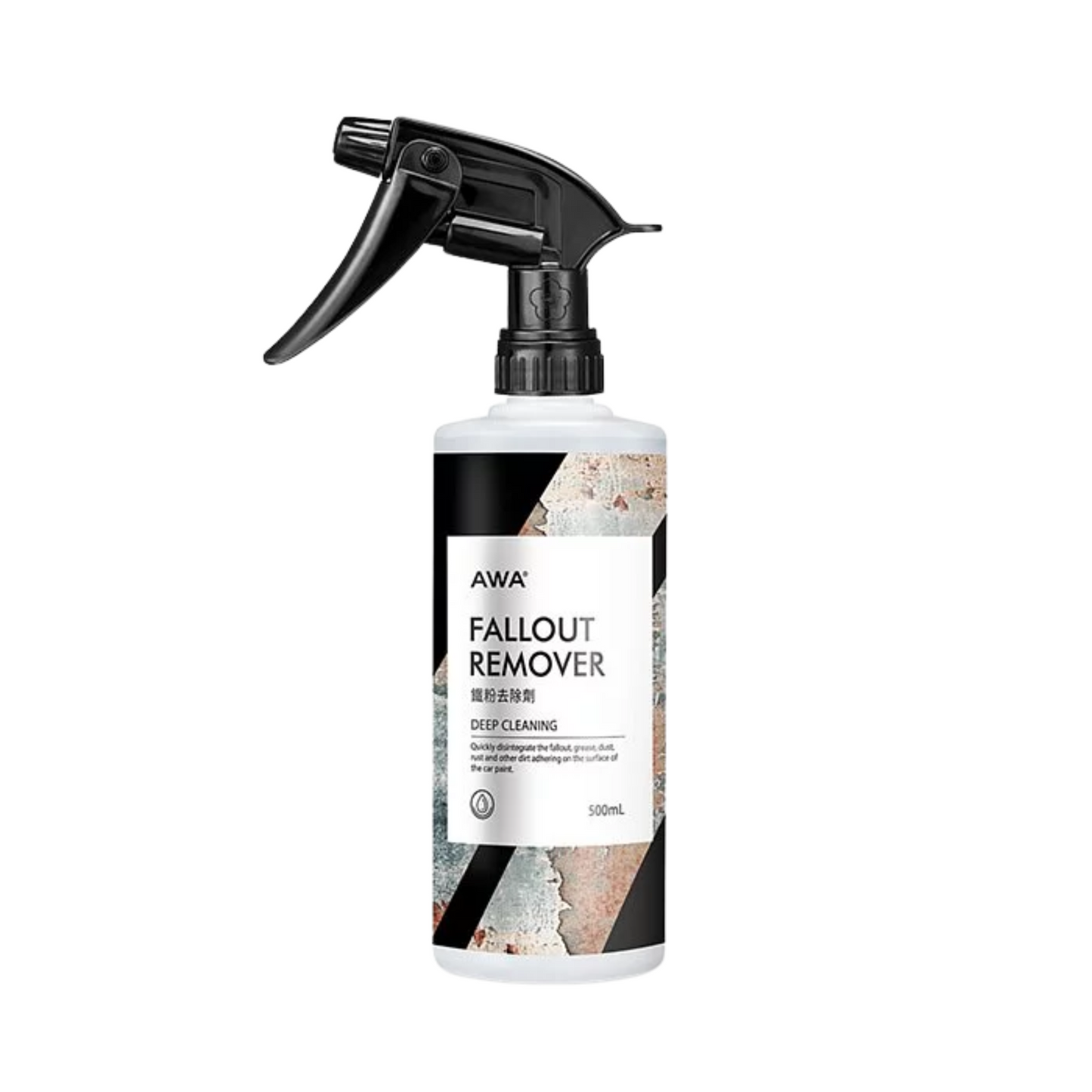 AWA車蠟職人|台灣製鐵粉去除劑 Fallout Remover (500ml) 除鐵粉輪圈清潔噴劑洗軨水/洗鈴水/Rim Cleaner/Wheel Cleaner