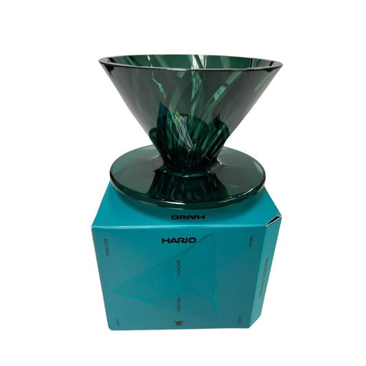 HARIO  | Alpha Dripper 阿爾法濾杯 01 Tritan樹脂濾杯 ADT-01【1-2杯用】凹型肋骨手沖咖啡濾杯 台灣限定款式【平行進口產品】