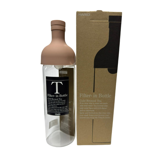 HARIO｜酒瓶設計玻璃冷泡茶壺 Cold Brew (750ml) FIB-75 (綠色/粉紅色/白色)【平行進口產品】