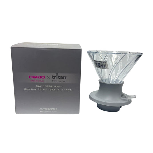 HARIO｜V60 Tritan x Switch 浸漬式手沖咖啡凹槽濾杯 聰明杯 (200ml, V60 02, 2-4杯) SSDL-02T【平行進口產品】