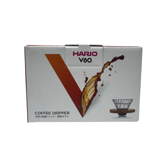 HARIO｜V60 01 橄欖木系列 手沖咖啡濾杯 玻璃濾杯 Coffee Dripper (VDGR-01-OV)【平行進口產品】