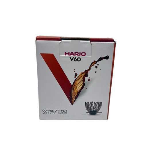Hario｜V60 02 SUIREN睡蓮濾杯 可拆卸12片花瓣DIY濾杯 (黑色) VDSU-02-TB【平行進口產品】
