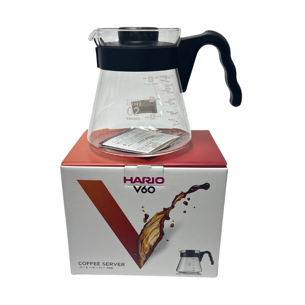 HARIO｜V60 02舒適咖啡下壺 (700ml) VCS-02B【平行進口產品】