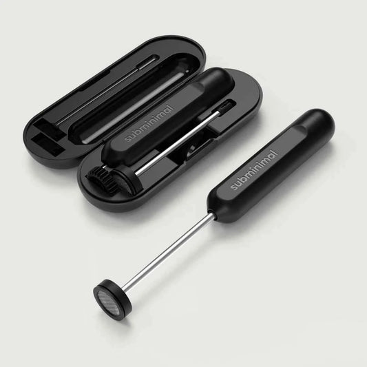 Subminimal | NanoFoamer GO 手持電動奶泡器｜USB-C充電 多功能可換頭設計【一年香港保養】