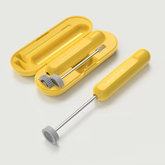 Subminimal | NanoFoamer GO 手持電動奶泡器｜USB-C充電 多功能可換頭設計【一年香港保養】