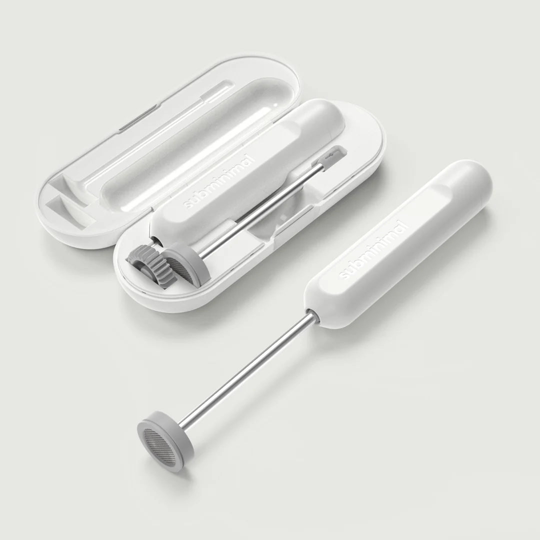 Subminimal | NanoFoamer GO 手持電動奶泡器｜USB-C充電 多功能可換頭設計【一年香港保養】