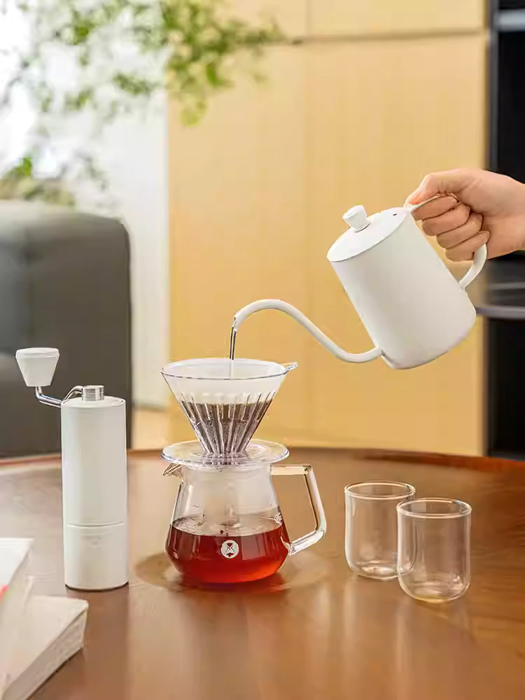 TIMEMORE | Chestnut C5 Premium Drip Coffee Set | 2025 New Model - C5 Coffee Grinder [Brand Authorized | 1-Year Warranty]