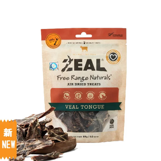 Zeal｜紐西蘭純天然小食 紐西蘭牛仔舌 85g (狗狗用)【香港行貨】