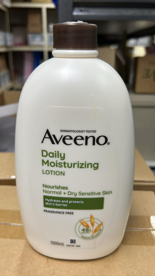 Aveeno｜【破損品清貨】Daily Moisturizing Lotion 天然燕麥保濕乳 1000ml/1L【平行進口】