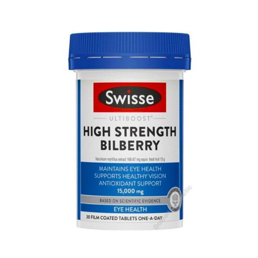 Swisse | Ultiboost High Strength Bilberry 15000mg 30Tablets