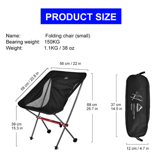 WIDESEA ｜Ultra Light Camping Foldable Chair