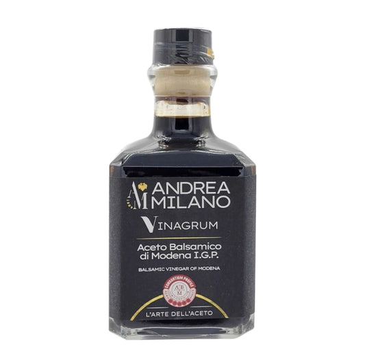 Andrea Milano 1889｜金葉特濃頂級意大利天然摩德納 IGP 陳醋 (黑醋) 250ml【香港行貨】