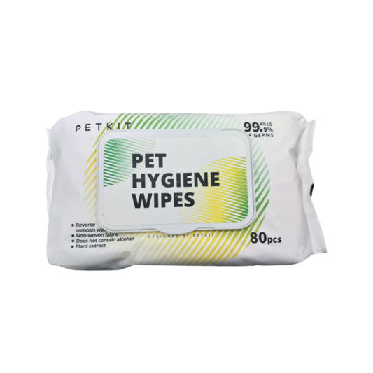 🎁 贈品： Petkit｜99.9%殺菌 毛孩竉物全身濕紙巾 (80片裝)【香港行貨】 (100% off)