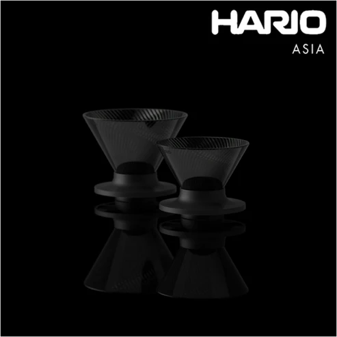 HARIO | V60 01/02 Resin Filter Cup Dripper NEO VDN-01/02-B [Parallel Import]