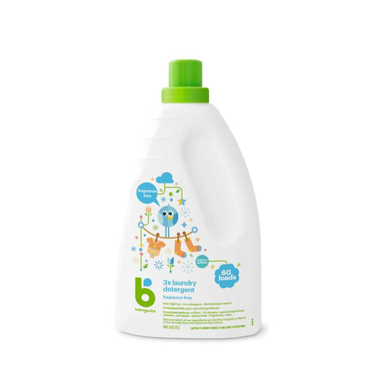 BabyGanics | 3x Laundry Detergent 1770ml【Fragrance Free/Lavender】