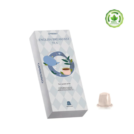 🎁 Opresso｜茶膠囊 (10粒/盒) - 伯爵茶/檸檬茶/檸檬薑茶/英式早餐茶 意大利品質 Tea Capsule (Nespresso適用) (100% off)