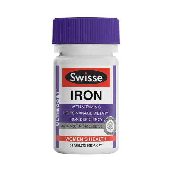 Swisse｜Ultiboost 鐵元素 30粒