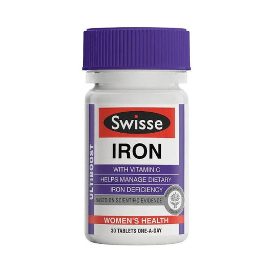 Swisse｜Ultiboost 鐵元素 30粒