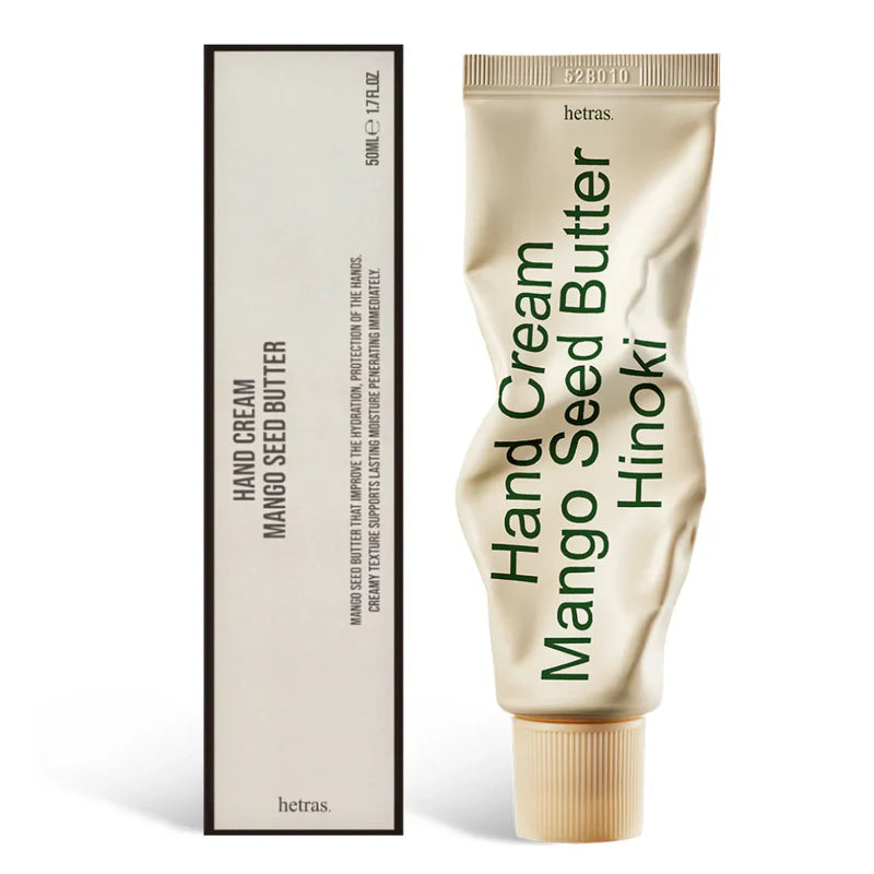 Hetras｜芒果籽油保濕香氛護手霜 Mango Seed Butter Hand Cream 50ml【平行進口產品】