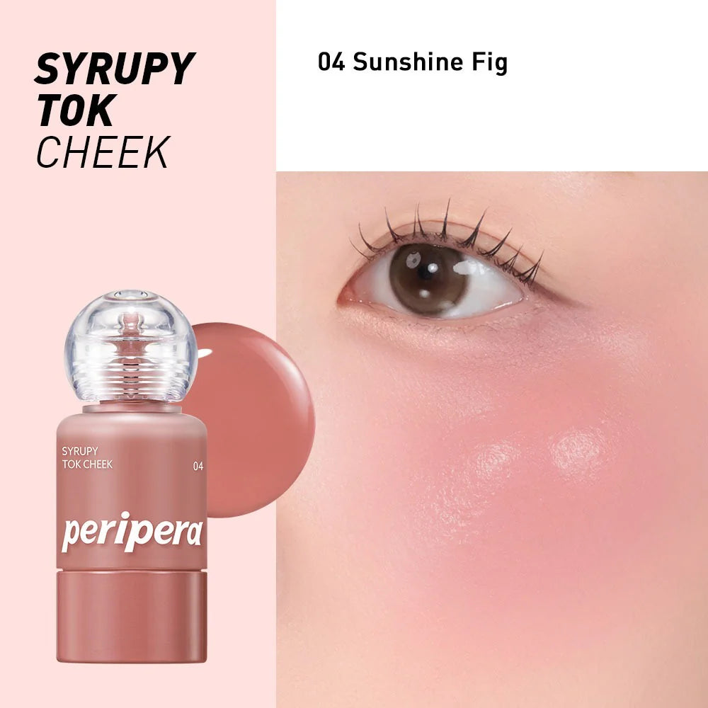 Peripera｜SYRUPY TOK CHEEK Liquid Blush #03 Friendship Mauve