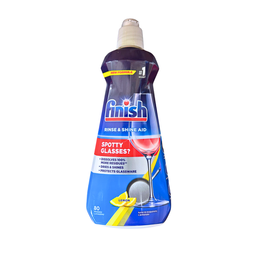 Finish 亮碟｜亮碟洗碗機光潔劑 400ml - 原味/檸檬味【平行進口產品】