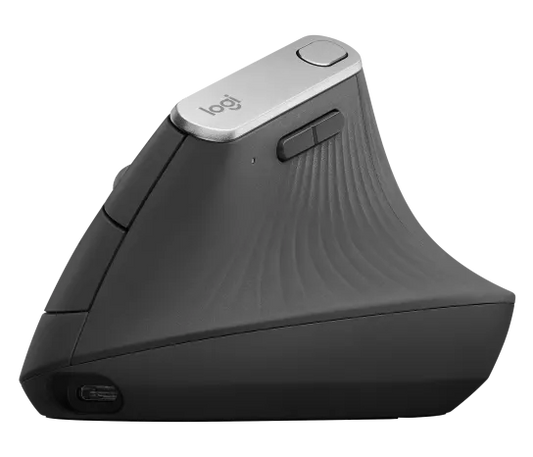 Logitech｜MX Vertical Advanced Ergonomic Mouse 先進人體工學滑鼠 【平行進口產品】