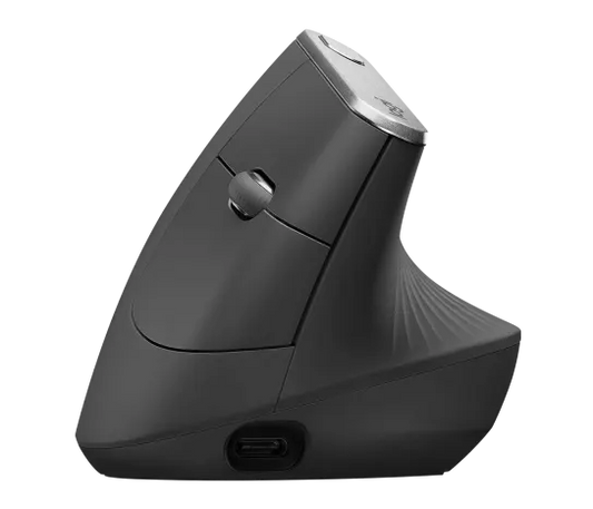 Logitech｜MX Vertical Advanced Ergonomic Mouse 先進人體工學滑鼠 【平行進口產品】