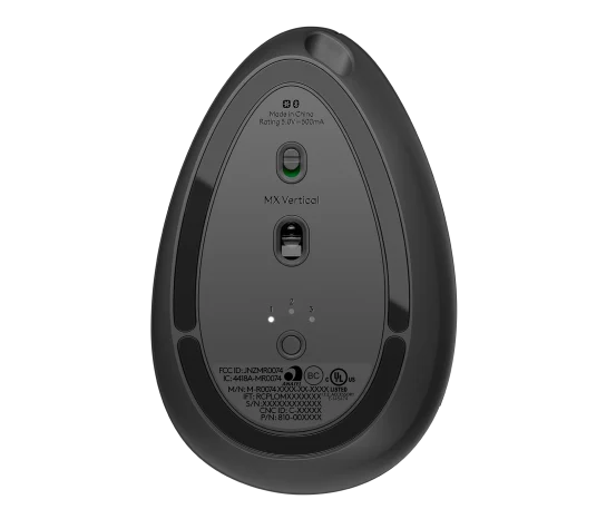 Logitech｜MX Vertical Advanced Ergonomic Mouse [Parallel Imported Product]