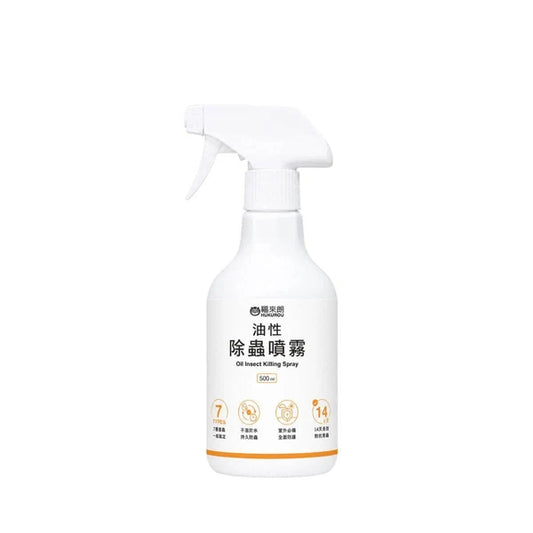 福來朗 | 油性除蟲噴霧 - 500ml｜有效驅蟲 適用於工廠、倉庫與戶外 *新舊包裝随機發貨