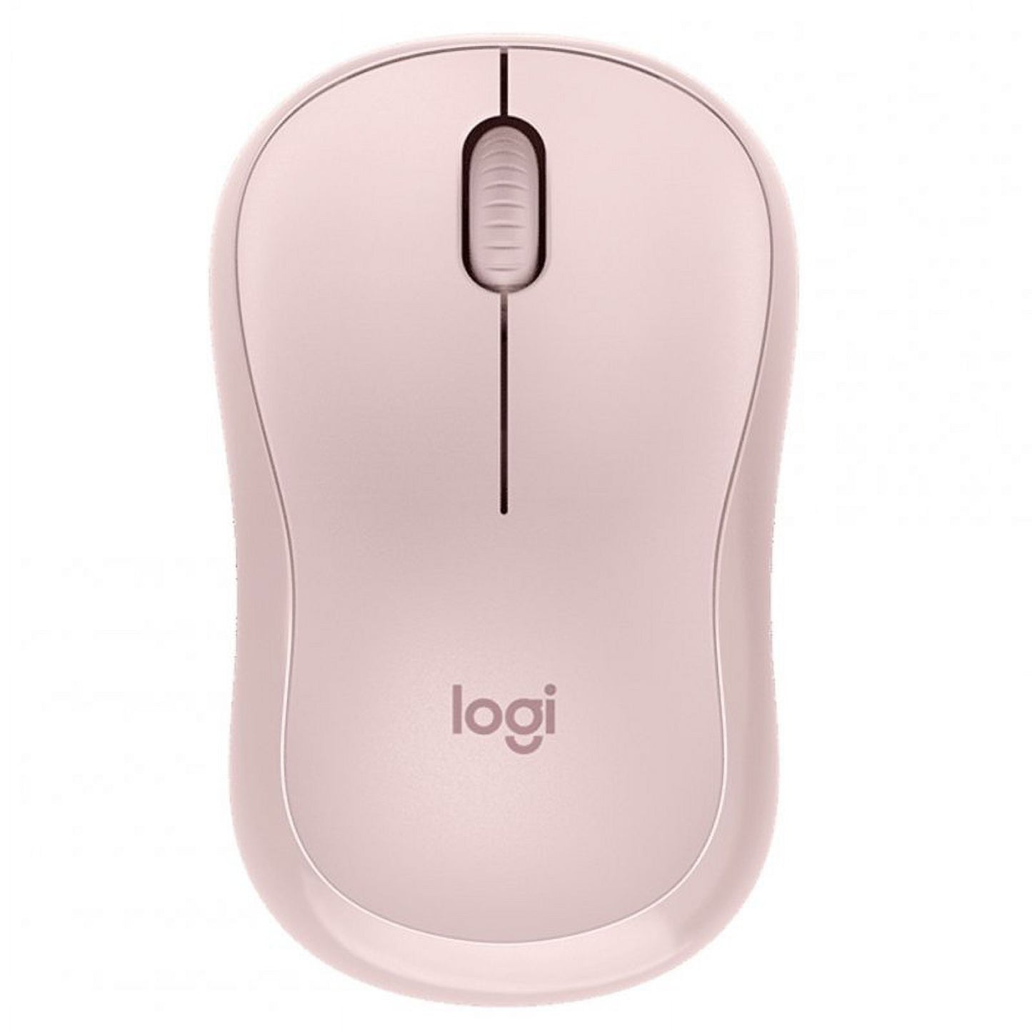Logitech｜M221 靜音無線滑鼠 - 白/粉【平行進口產品】