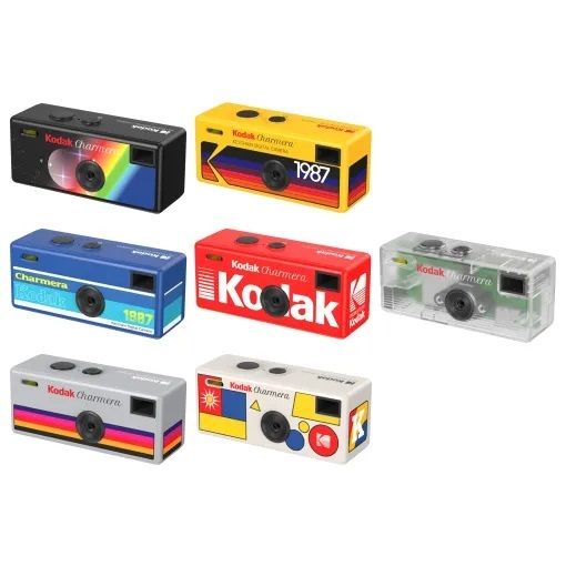 Kodak 柯達｜Charmera 鑰匙圈數位相機盲盒｜復古鑰匙圈相機 隨身Y2K微型相機
