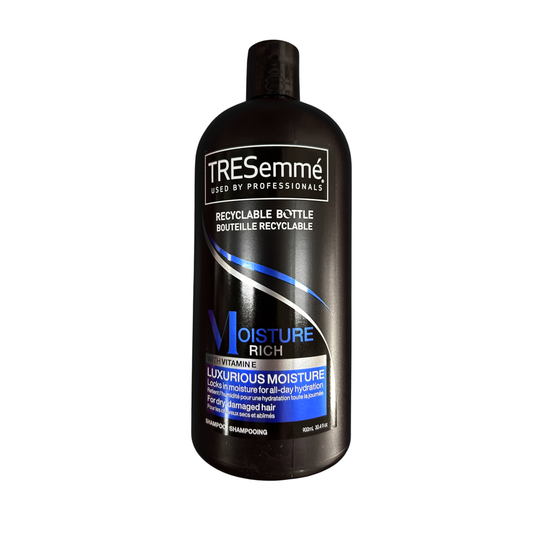 TRESemmé｜Moisture Rich 維他命E深層滋潤洗髮露 900ml｜乾性及受損髮質設計｜深層保濕 強化髮質 保持柔順【平行進口產品】