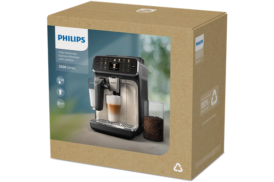 Philips｜EP5547/90 5500 Series Fully Automatic Espresso Coffee Machine【Hong Kong Licensed Product｜2 Years Warranty】