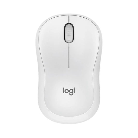 Logitech｜M221 靜音無線滑鼠 - 白/粉【平行進口產品】
